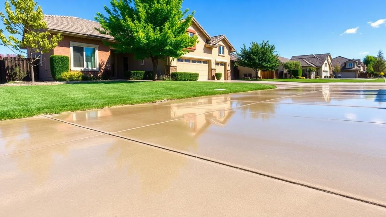 Best Time to Seal Concrete in Sacramento County